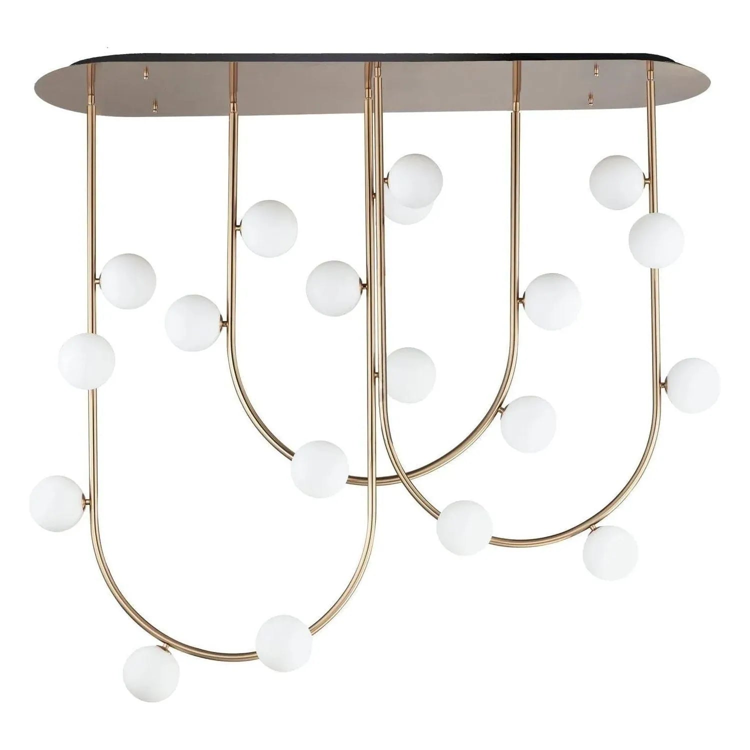 Studio M Lighting - Contour LED Linear Pendant - SM24919HR | Montreal Lighting & Hardware