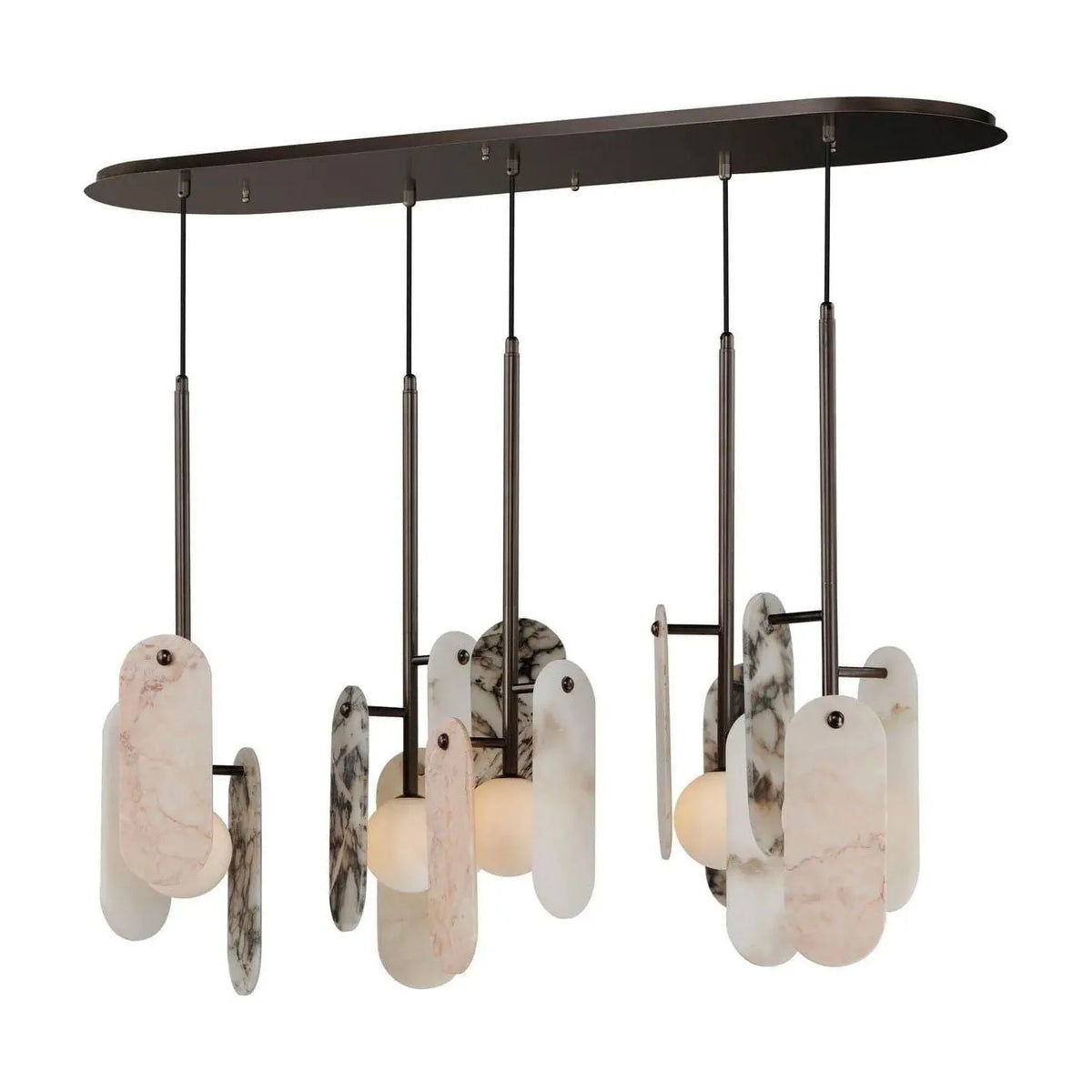 Studio M Lighting - Megalith LED Linear Pendant - SM24815VSBBZ | Montreal Lighting & Hardware