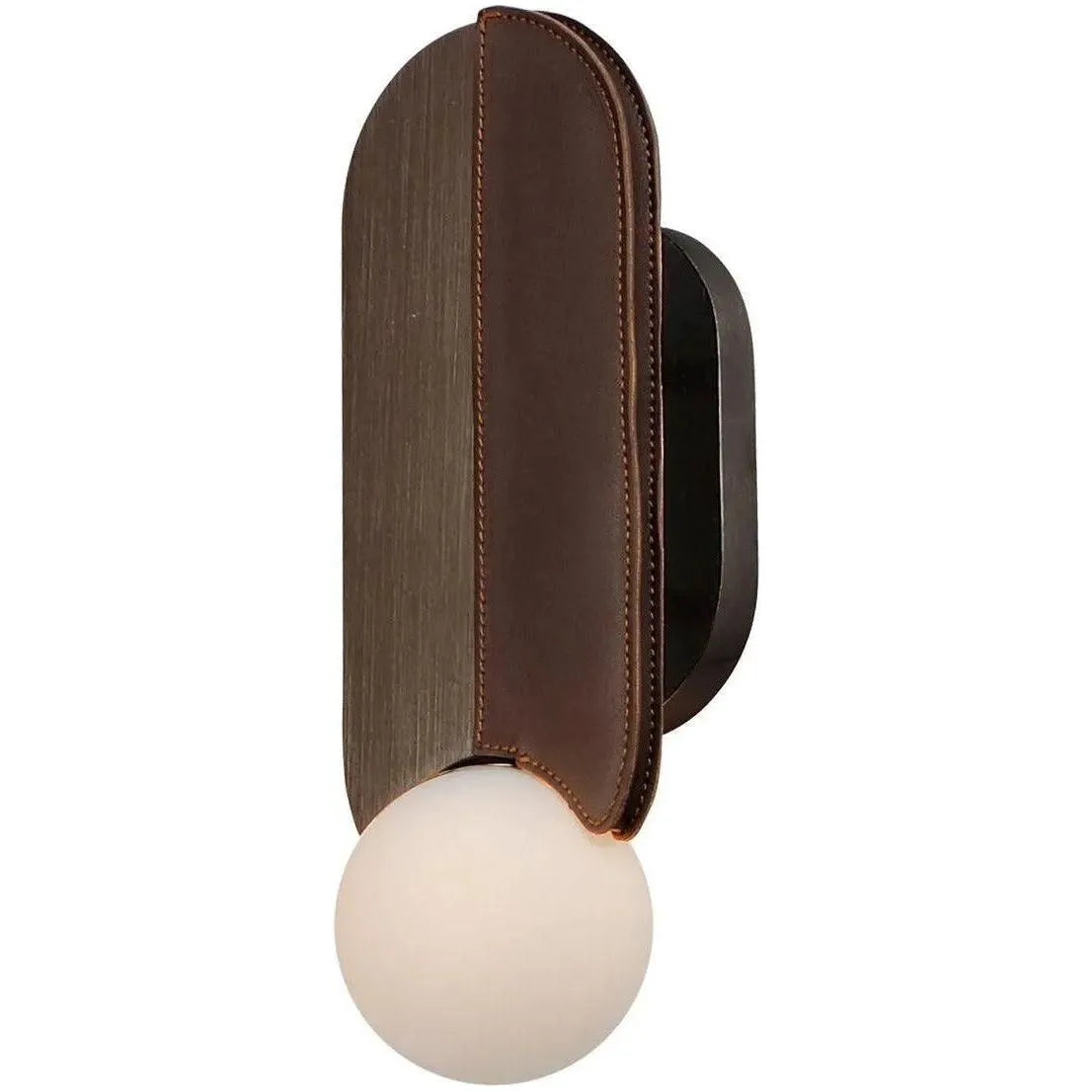 Studio M Lighting - Stitched LED Wall Sconce - SM24600BBZ | Montreal Lighting & Hardware