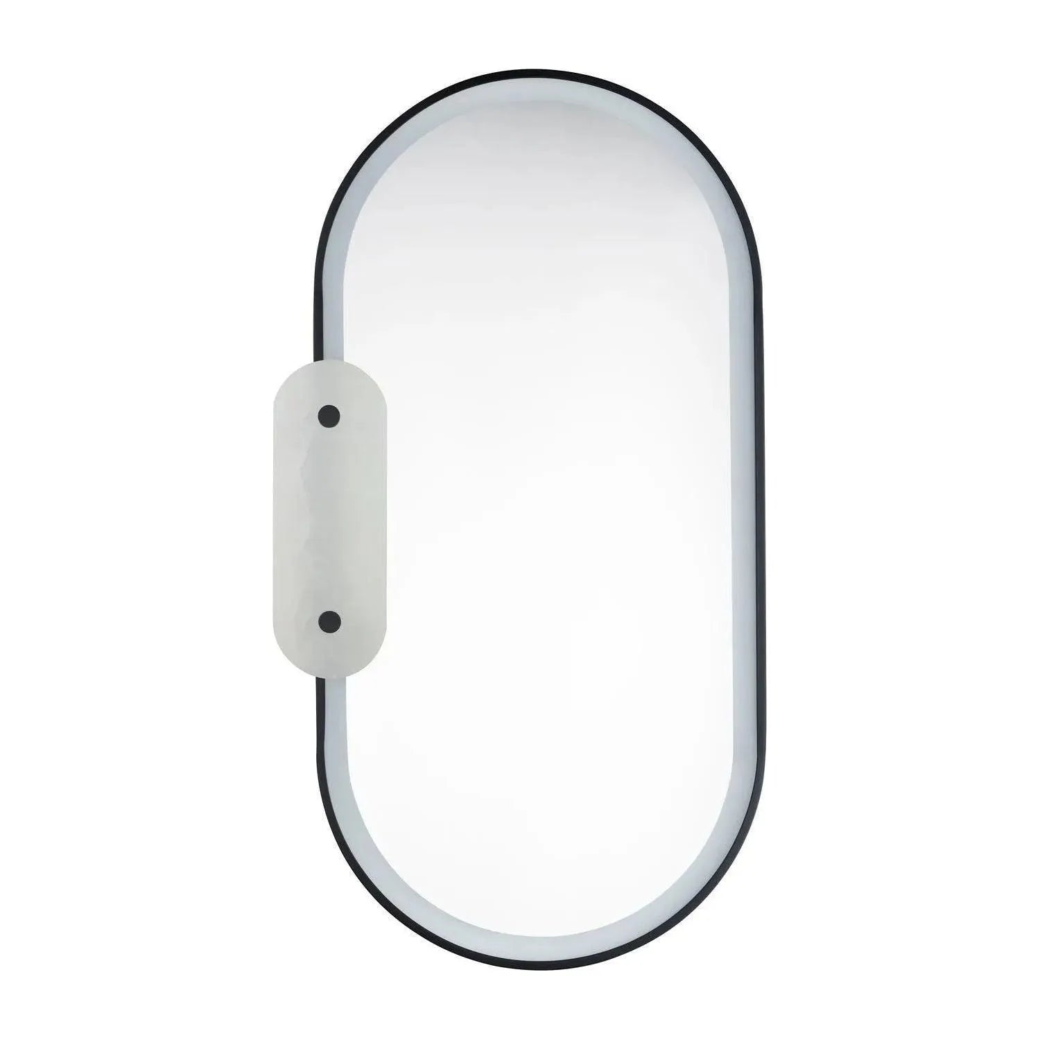 Studio M Lighting - Stonewall LED Mirror - SM24800ARYBK | Montreal Lighting & Hardware