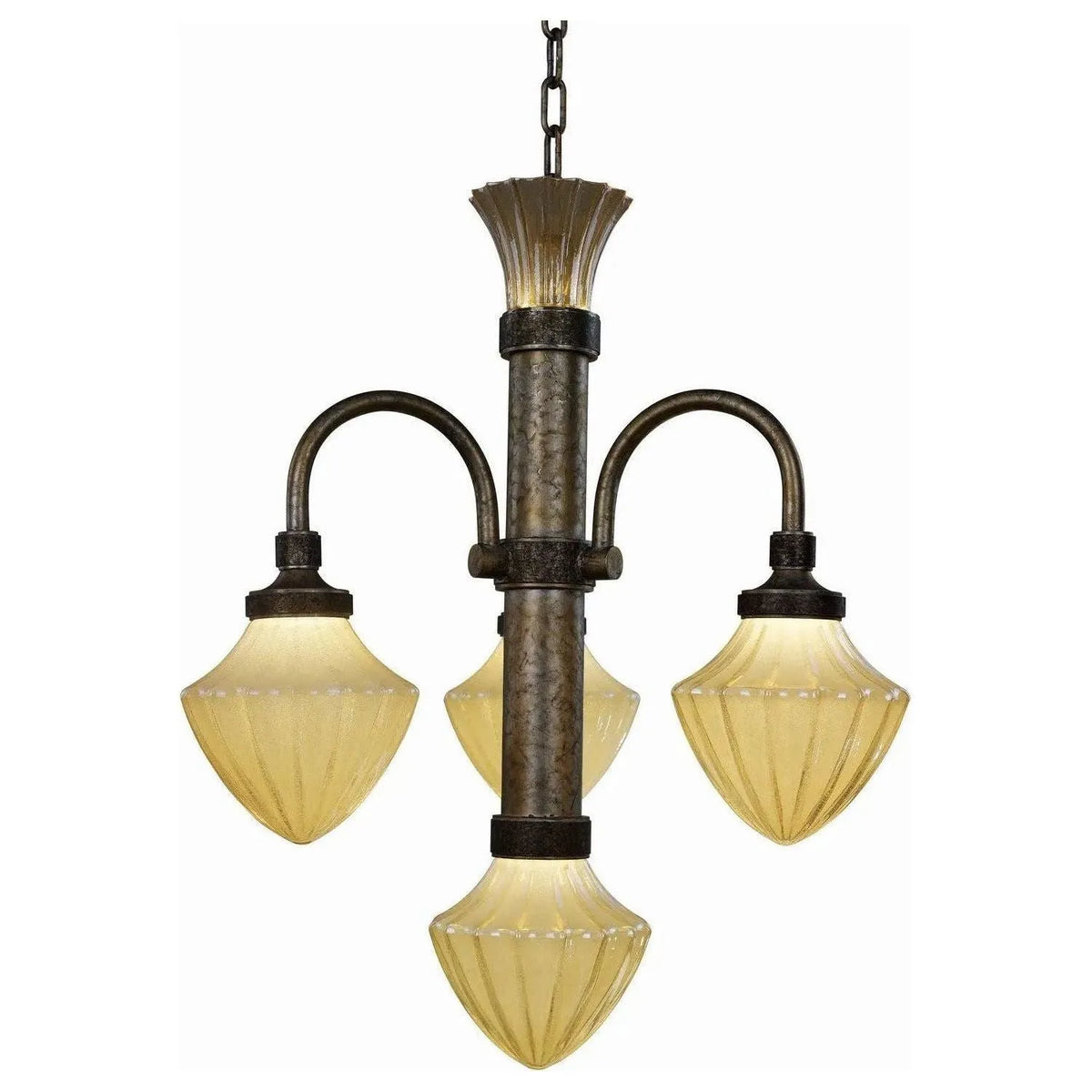 Studio M Lighting - Wilshire LED Chandelier - SM23434TGAG | Montreal Lighting & Hardware