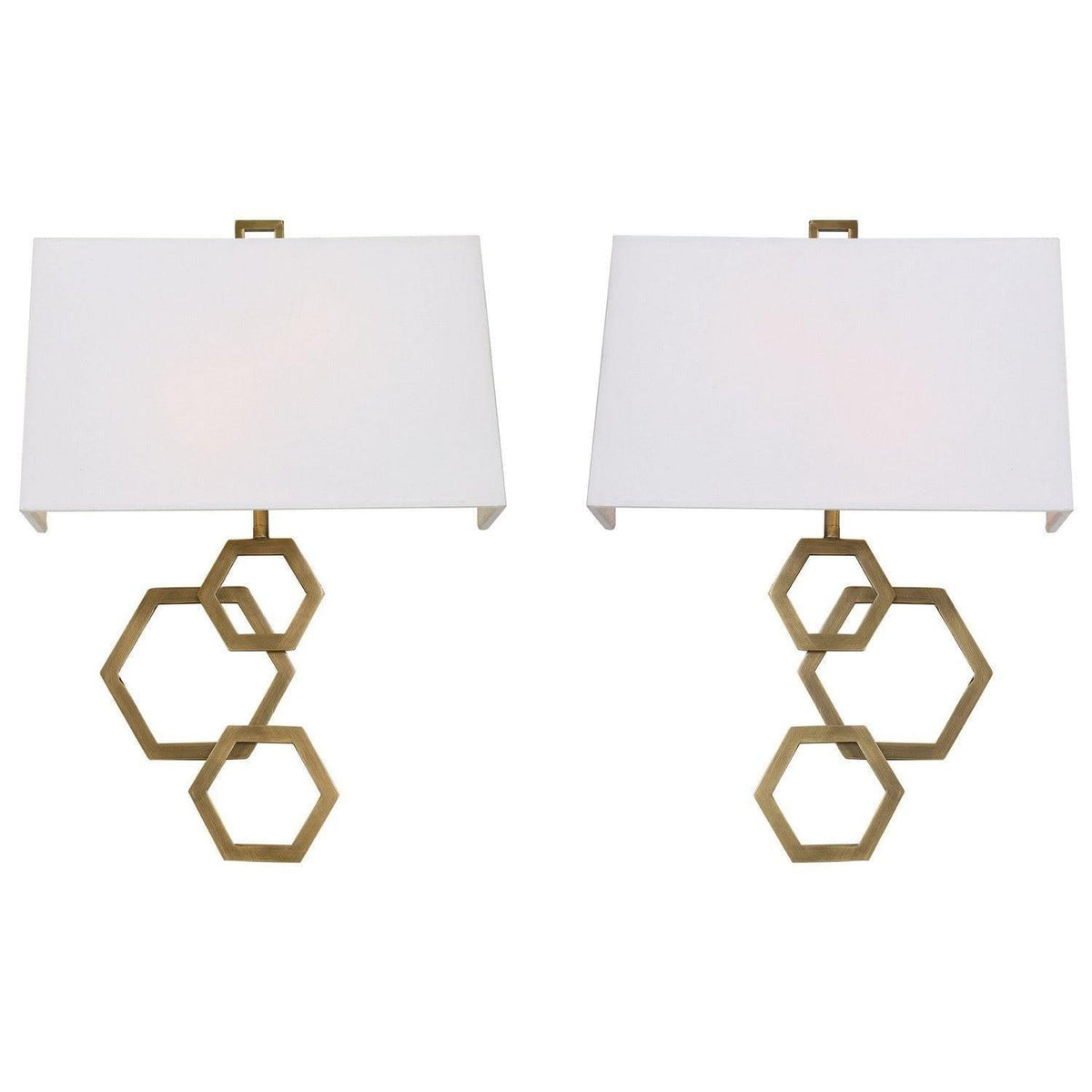 The Uttermost - Deseret Two Light Wall Sconce S/2 - 22544 | Montreal Lighting & Hardware