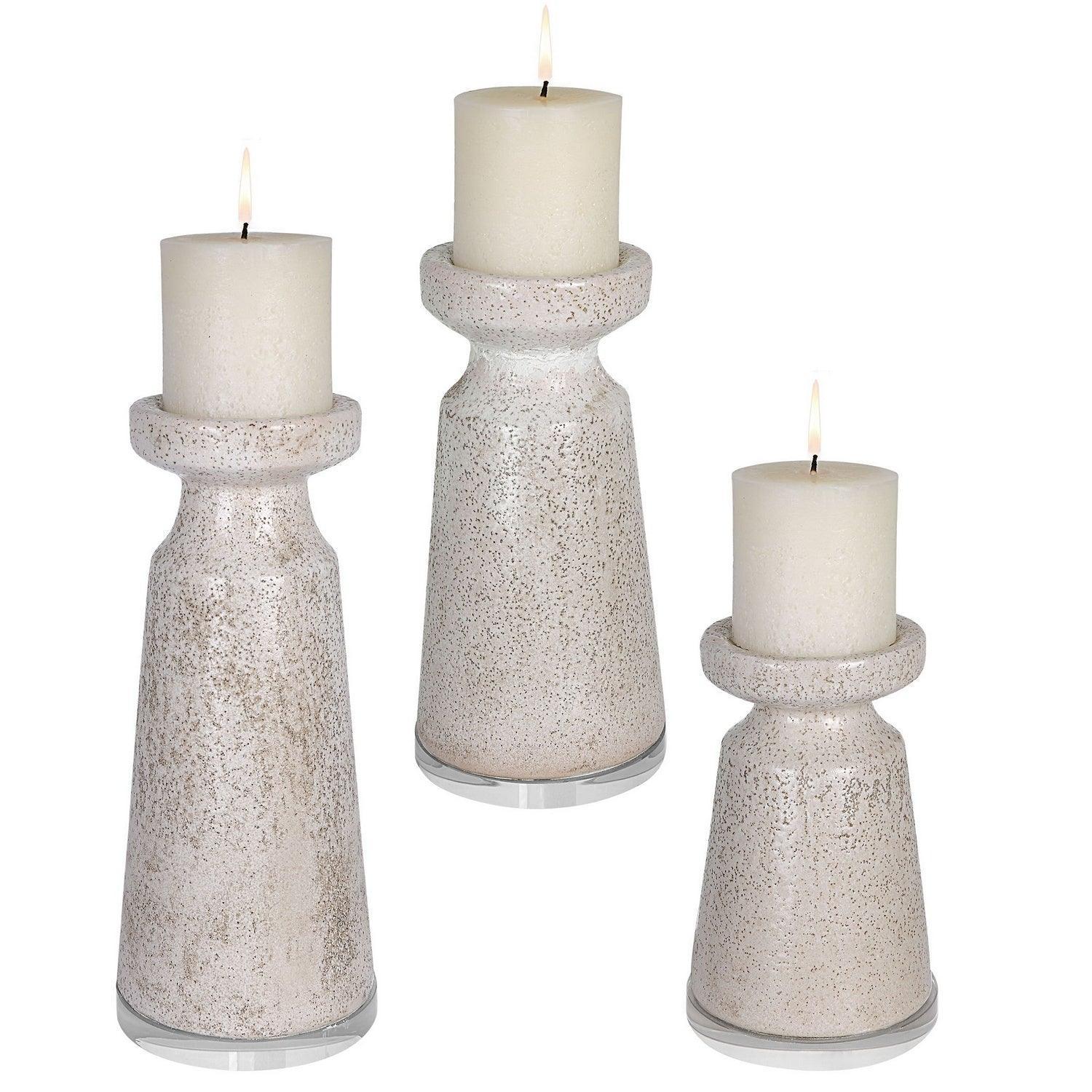 The Uttermost - Kyan Candleholders, S/3 - 17966 | Montreal Lighting & Hardware