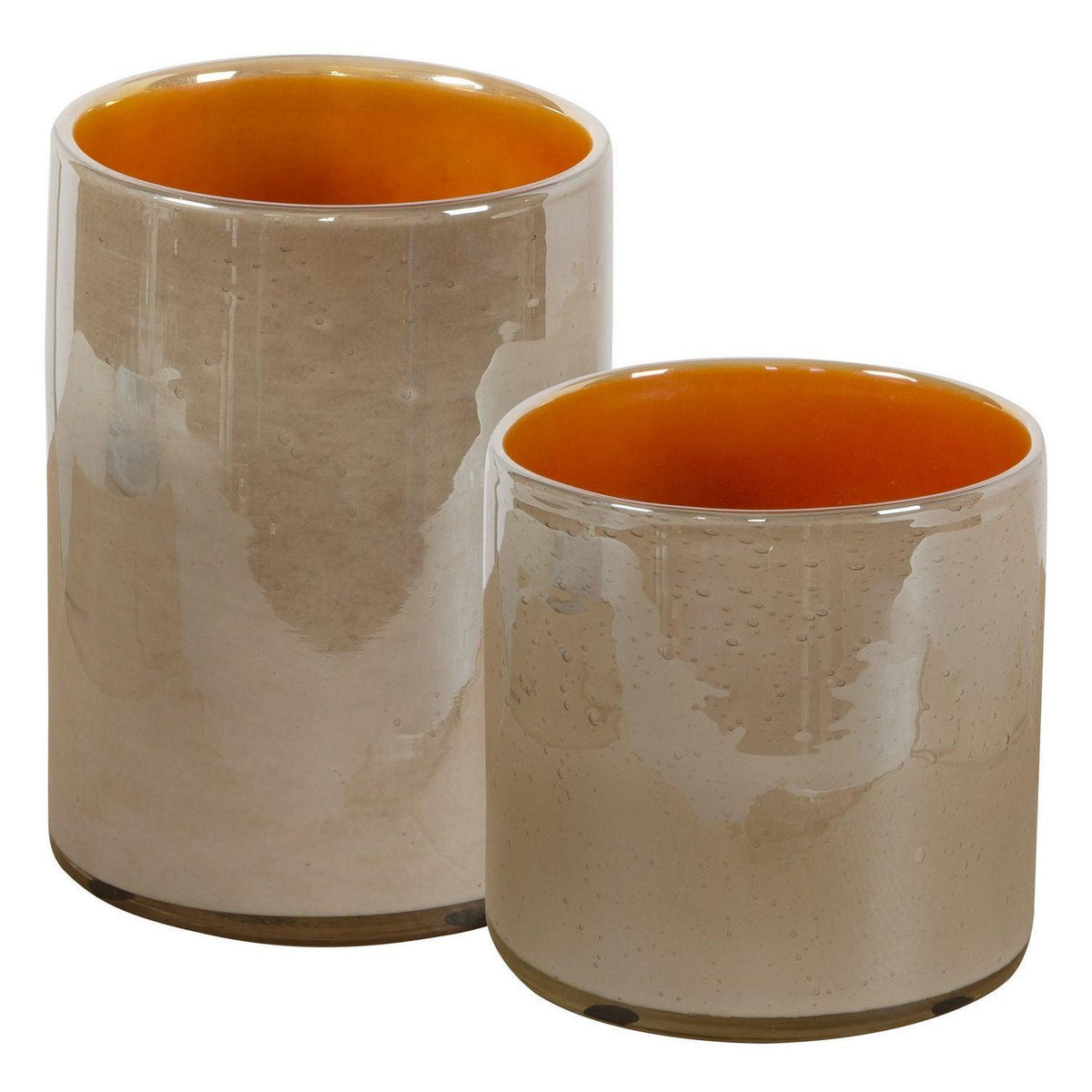 The Uttermost - Tangelo Vases, S/2 - 17976 | Montreal Lighting & Hardware