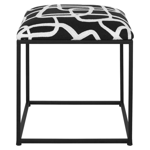 Twists And Turns Accent Stool