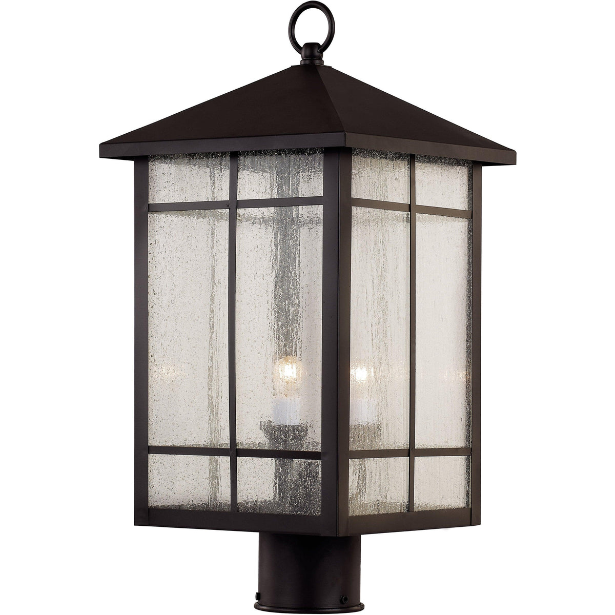 Trans Globe Lighting - Capistrano Three Light Postmount Lantern | OVERSTOCK - 40343 ROB-OS | Montreal Lighting & Hardware