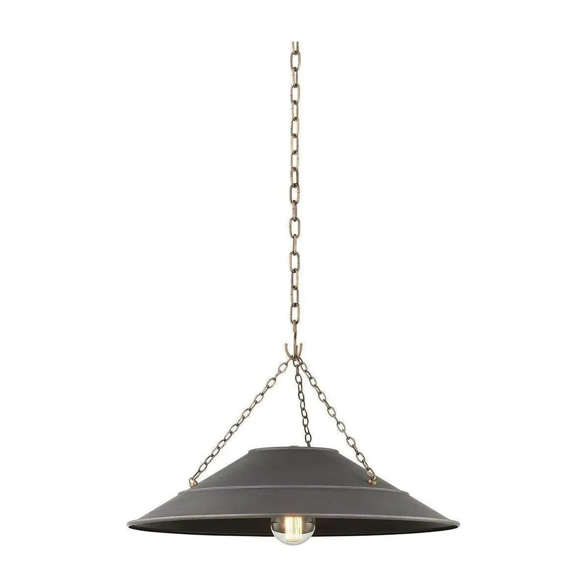 Troy Lighting - Arcane Pendant - F1223-PBR/GRA | Montreal Lighting & Hardware