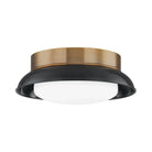 Troy Lighting - Arnie Flush Mount - C2014-PBR/GBK | Montreal Lighting & Hardware