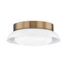 Troy Lighting - Arnie Flush Mount - C2014-PBR/GWH | Montreal Lighting & Hardware