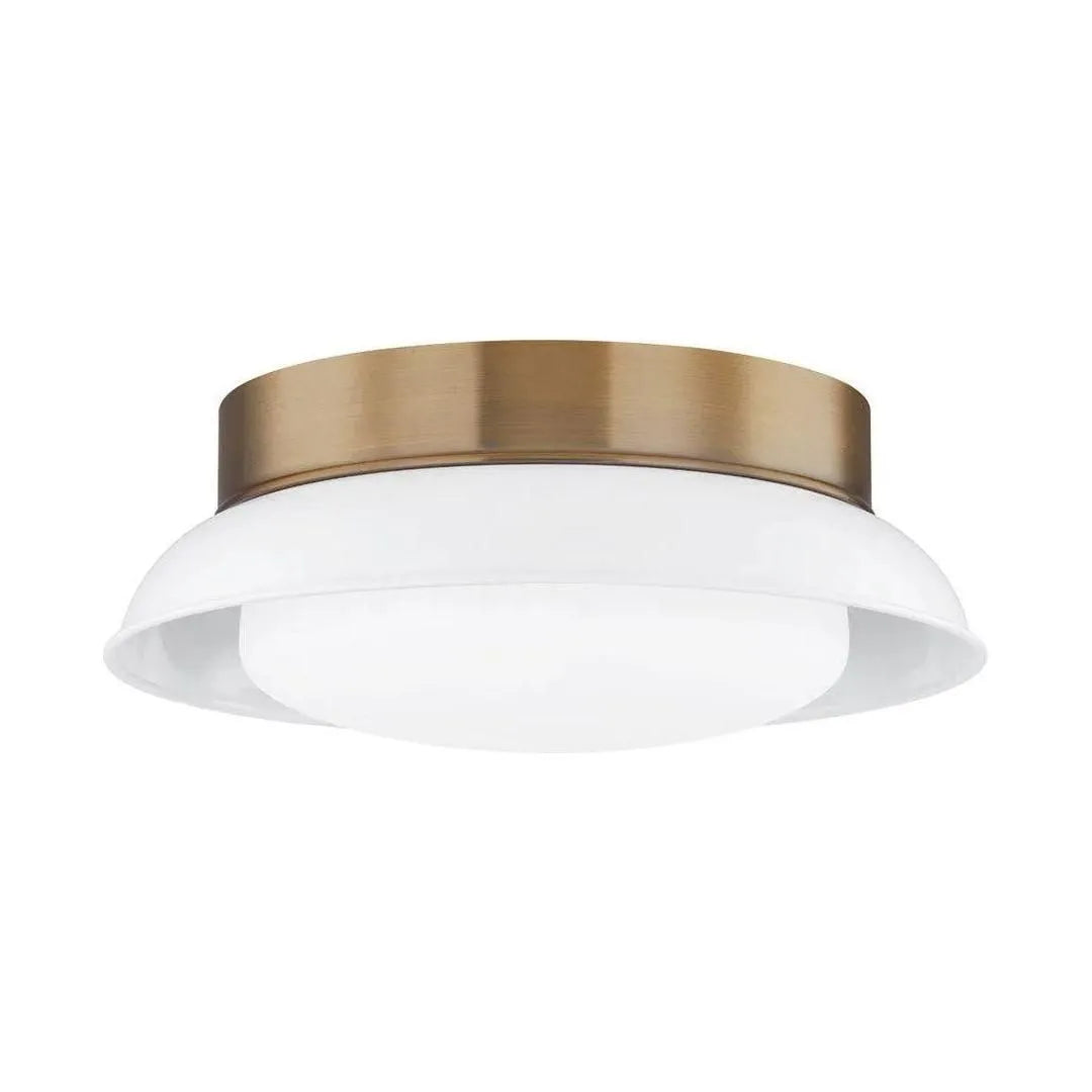 Troy Lighting - Arnie Flush Mount - C2014-PBR/GBK | Montreal Lighting & Hardware