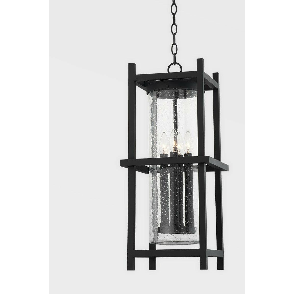Troy Lighting - Carlo Exterior Lantern - F7526-TBK | Montreal Lighting & Hardware