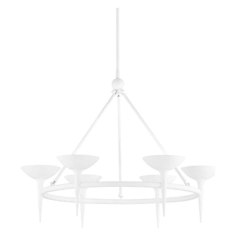 Troy Lighting - Cecilia Chandelier - F2603-GSW | Montreal Lighting & Hardware