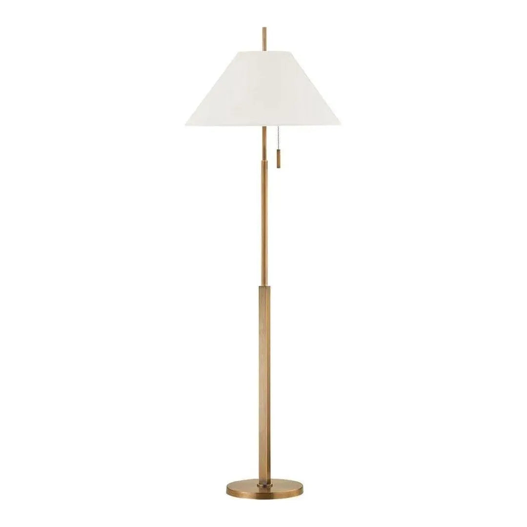 Troy Lighting - Clic Floor Lamp - PFL5769-PBR | Montreal Lighting & Hardware