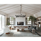 Troy Lighting - Colt Chandelier - F7412-SBK | Montreal Lighting & Hardware