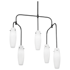 Troy Lighting - Cyan Chandelier - F1052-SBK | Montreal Lighting & Hardware