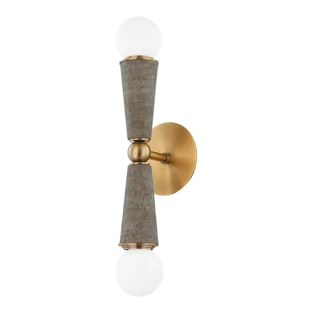 Troy Lighting - Dax Wall Sconce - B1619-PBR | Montreal Lighting & Hardware