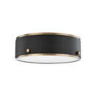 Troy Lighting - Eli LED Flush Mount - C8312-PBR/SFB | Montreal Lighting & Hardware