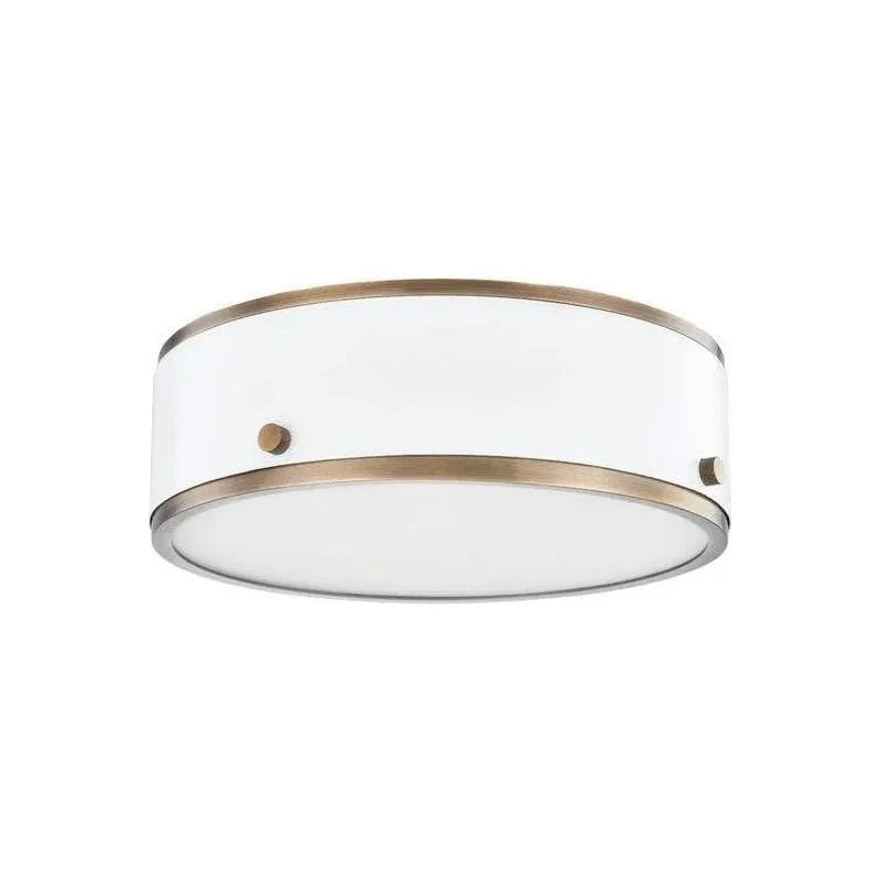 Troy Lighting - Eli LED Flush Mount - C8312-PBR/SFB | Montreal Lighting & Hardware