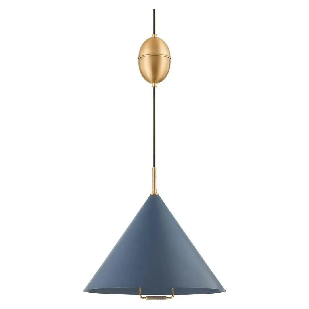 Troy Lighting - Fontana Pendant - F7618-PBR/SBL | Montreal Lighting & Hardware