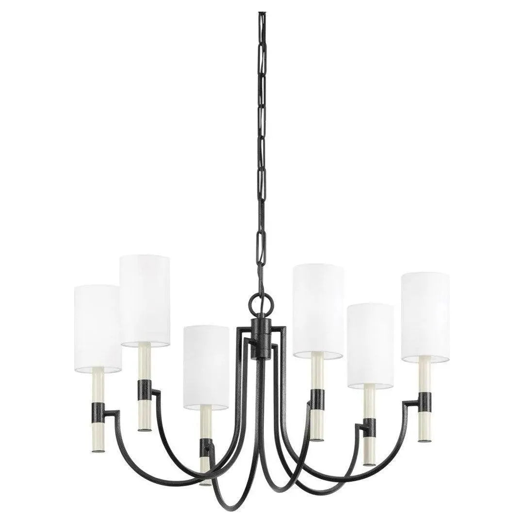 Troy Lighting - Gustine Chandelier - F1131-FOR | Montreal Lighting & Hardware