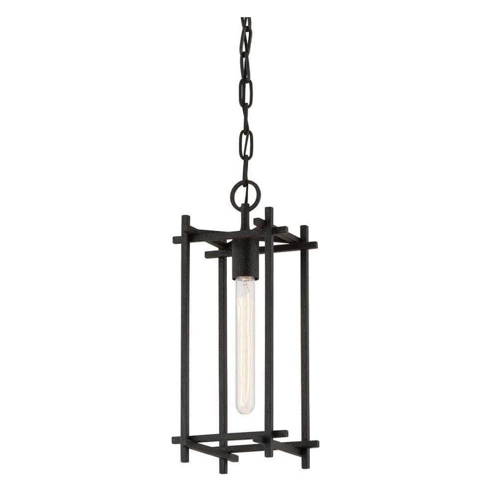 Troy Lighting - Huck Mini Lantern - F1093-BI | Montreal Lighting & Hardware