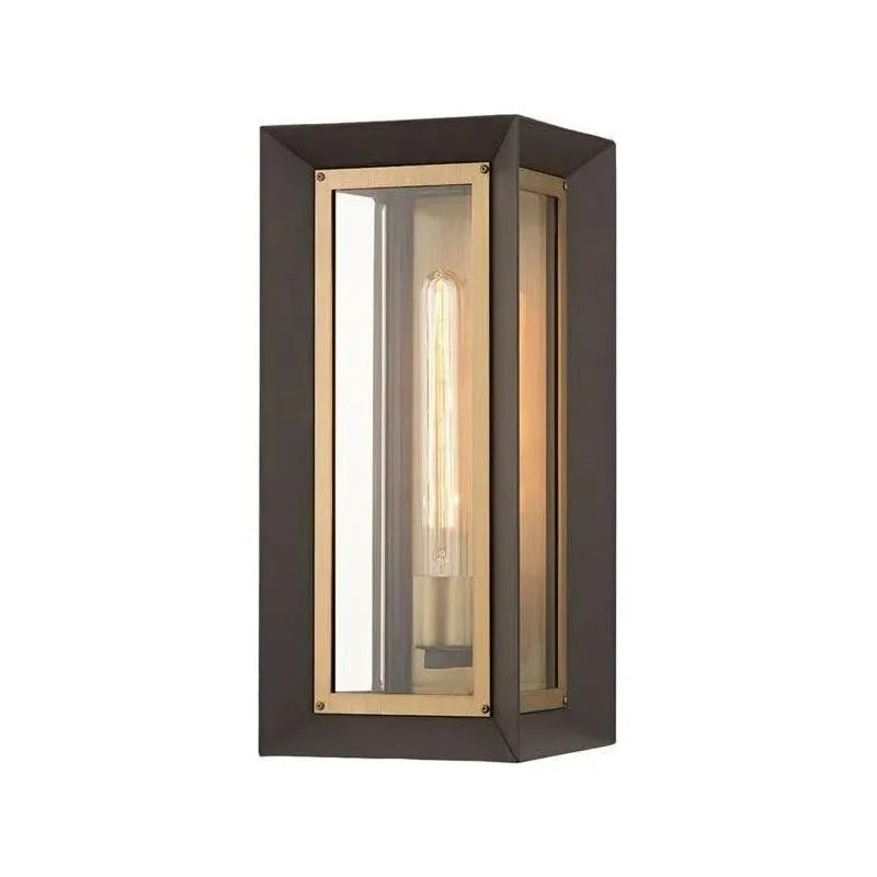 Troy Lighting - Lowry Exterior Wall Sconce - B4052-TBZ/PBR | Montreal Lighting & Hardware