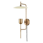 Troy Lighting - Manti Wall Sconce - PTL1224-PBR/SSD | Montreal Lighting & Hardware
