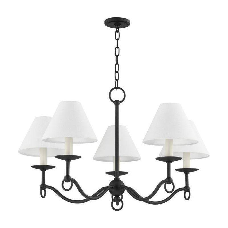 Troy Lighting - Massi Chandelier - F7030-FOR | Montreal Lighting & Hardware