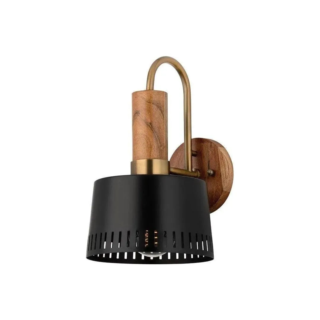 Troy Lighting - Memphis Wall Sconce - B8614-PBR/SBK | Montreal Lighting & Hardware