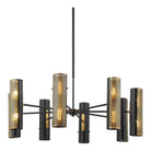 Troy Lighting - Mikka Chandelier - F5642-PBR/SBK | Montreal Lighting & Hardware