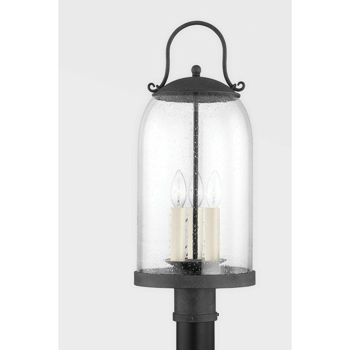 Troy Lighting - Napa County Post Lantern - P5187-FRN | Montreal Lighting & Hardware