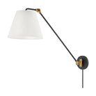 Troy Lighting - Navin Wall Sconce - PTL2627-PBR/TBK | Montreal Lighting & Hardware