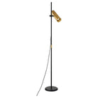 Troy Lighting - Quinn Floor Lamp - PFL9665-PBR/SBK | Montreal Lighting & Hardware