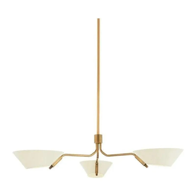 Troy Lighting - Sacramento Chandelier - F8143-PBR/SSD | Montreal Lighting & Hardware