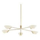 Troy Lighting - Sacramento Chandelier - F8163-PBR/SSD | Montreal Lighting & Hardware