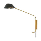 Troy Lighting - Sacramento Wall Sconce - PTL8128-PBR/SBK | Montreal Lighting & Hardware
