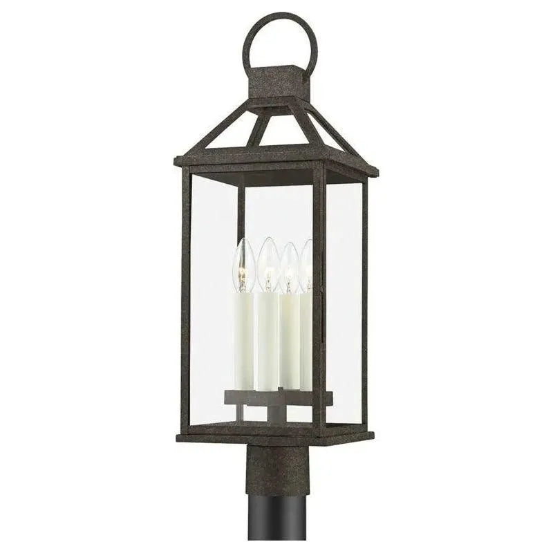 Troy Lighting - Sanders Exterior Post Mount - P2745-FRN | Montreal Lighting & Hardware