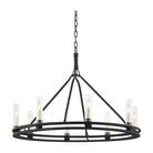 Troy Lighting - Sutton Exterior Chandelier - F6233-TBK | Montreal Lighting & Hardware