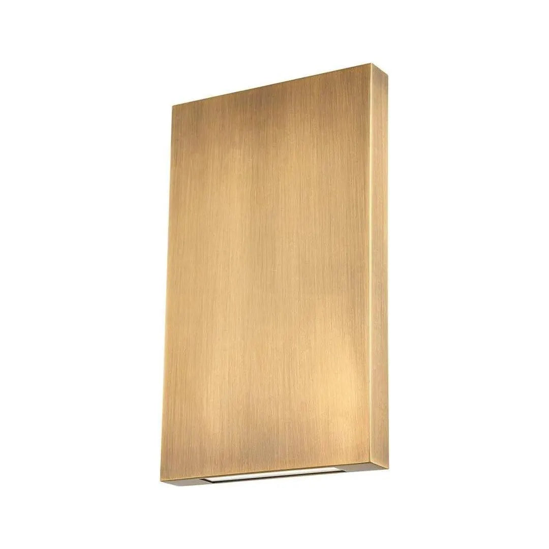 Troy Lighting - Thayne LED Exterior Wall Sconce - B2412-PBR | Montreal Lighting & Hardware