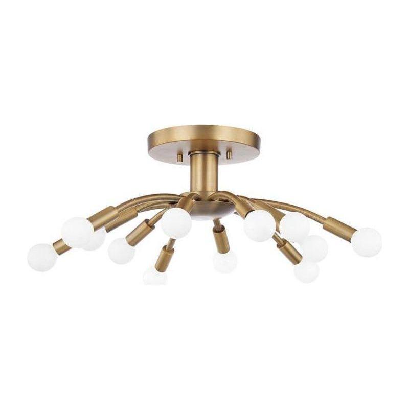 Troy Lighting - Tristan Flush Mount - C2812-PBR | Montreal Lighting & Hardware