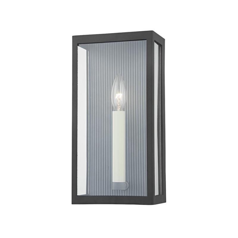 Troy Lighting - Vail Exterior Wall Sconce - B1031-TBK/WZN | Montreal Lighting & Hardware