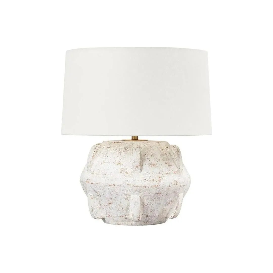 Troy Lighting - Vanda Table Lamp - PTL7519-PBR/CWT | Montreal Lighting & Hardware