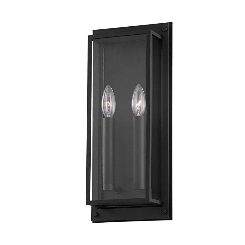 Troy Lighting - Winslow Exterior Wall Sconce - B9102-TBK | Montreal Lighting & Hardware