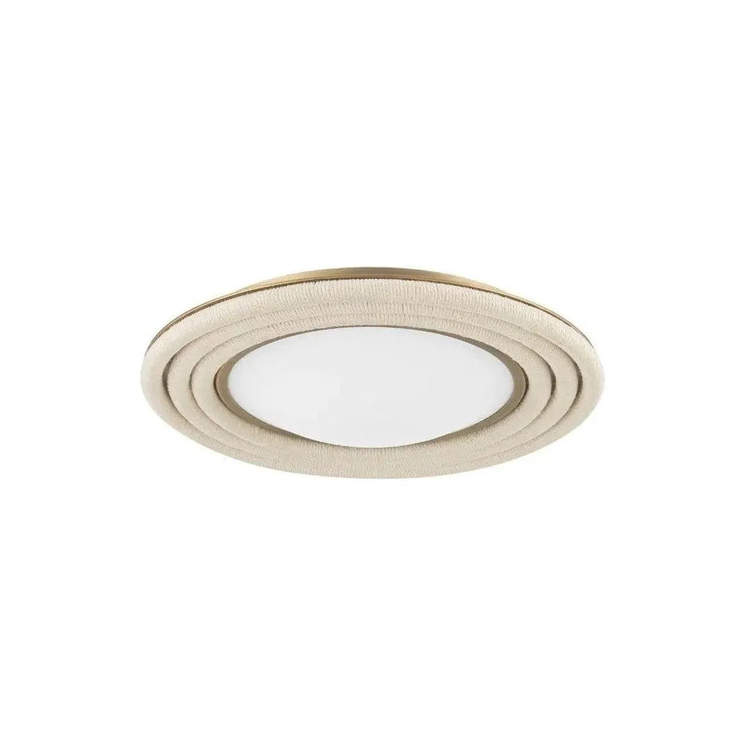 Troy Lighting - Zion LED Flush Mount - C8910-PBR | Montreal Lighting & Hardware