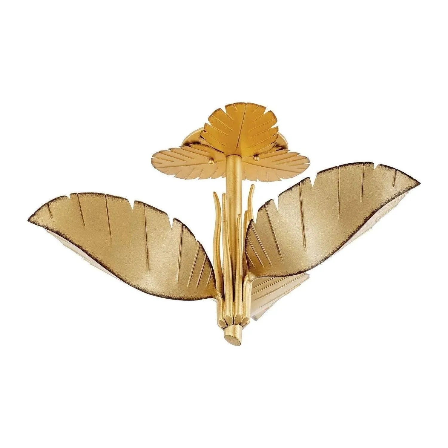 Varaluz - Banana Leaf Semi-Flush Mount - 901S03 | Montreal Lighting & Hardware
