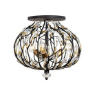 Varaluz - Bask Semi-Flush Mount - 271S03MBFG | Montreal Lighting & Hardware