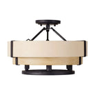 Varaluz - Blonde Moment Semi-Flush Mount - 389S03MBHN | Montreal Lighting & Hardware