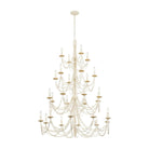 Varaluz - Brentwood 4-Tier Chandelier - 350C28CW | Montreal Lighting & Hardware