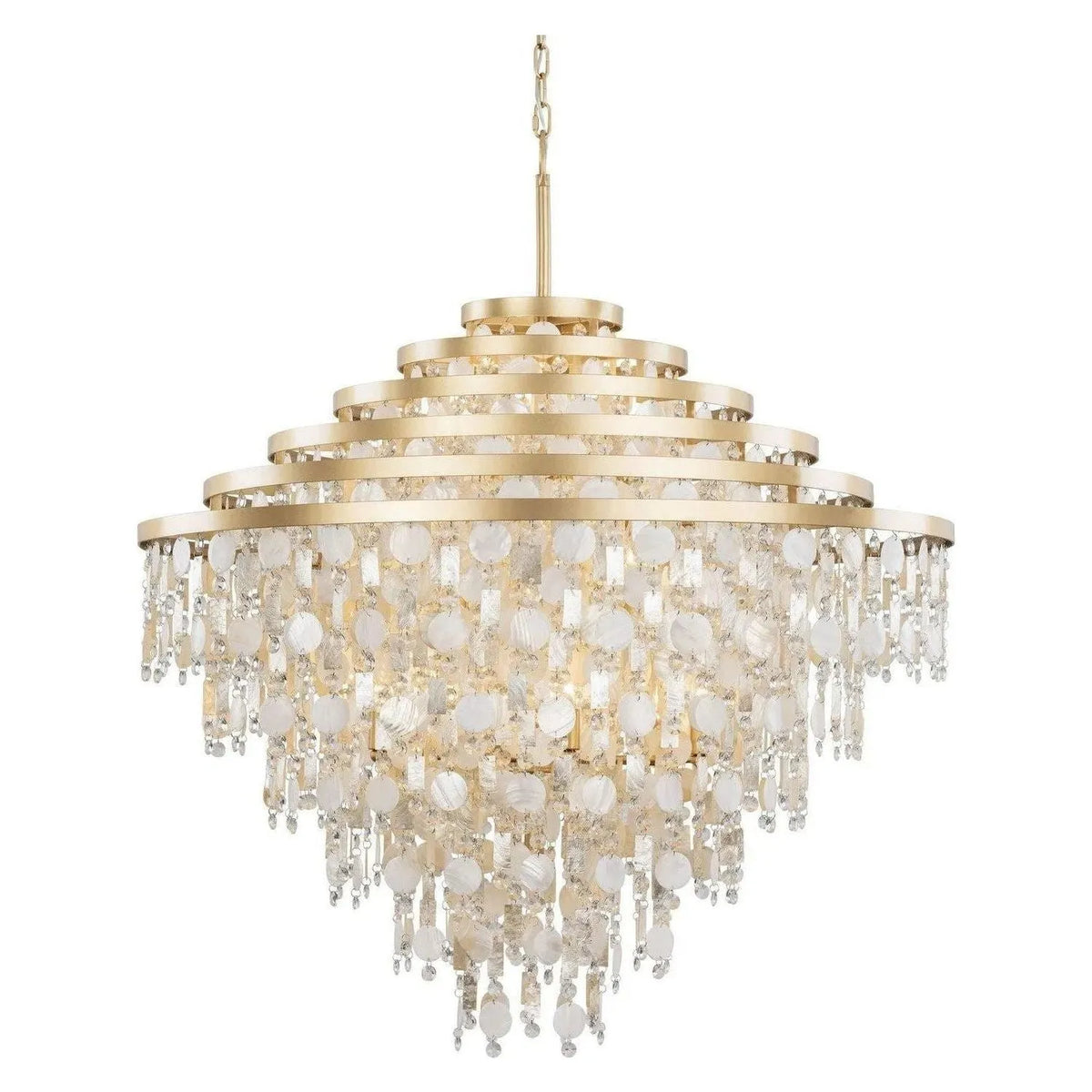 Varaluz - Kalani Chandelier - 377C16FG | Montreal Lighting & Hardware