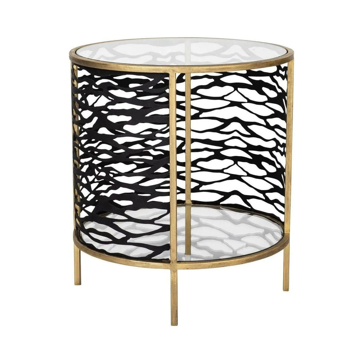 Varaluz - Kato End Table - 348TE18HGCB | Montreal Lighting & Hardware